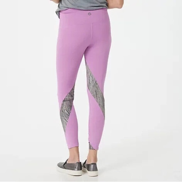 Soulgani Active California Love Twin Soul Leggings Violet Stone Size Large - Picture 5 of 8